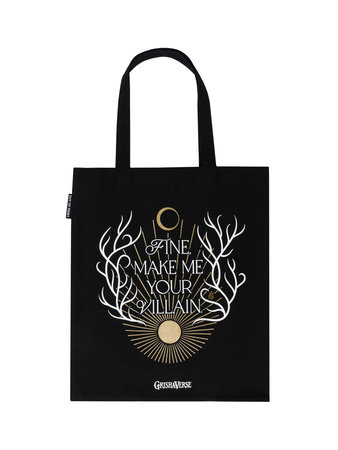 Leigh Bardugo's Make Me Your Villain Tote Bag Book Cover Picture