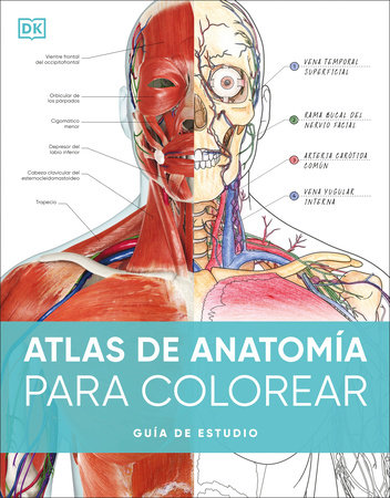 Atlas de anatomía para colorear (The Human Body Coloring Book) by DK