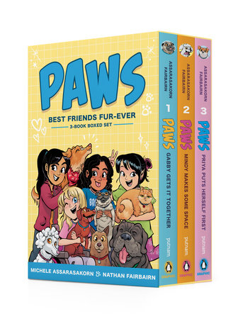 PAWS: Best Friends Fur-Ever Boxed Set (Books 1-3) by Nathan Fairbairn