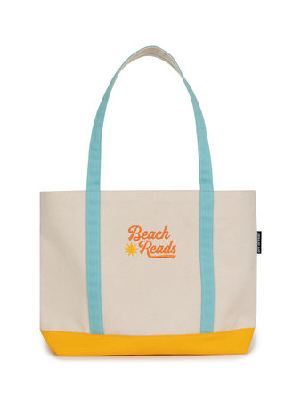 Beach Reads Large Zippered Tote by Out of Print