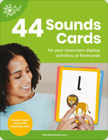 Phonic Books Dandelion 44 Sounds Cards by Phonic Books