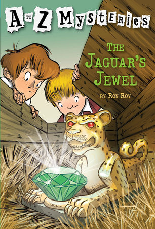 A to Z Mysteries: The Jaguar's Jewel by Ron Roy