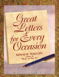 Great Letters for Every Occasion