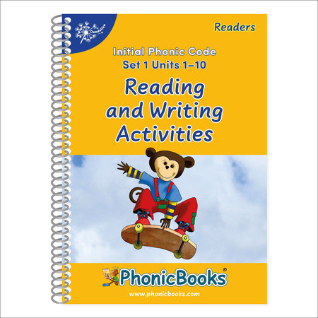 Phonic Books Dandelion Readers Reading and Writing Activities Set 1 Units 1-10 Sam (Alphabet Code Blending 4 and 5 Sound Words) by Phonic Books