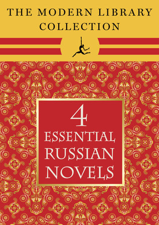 The Modern Library Collection Essential Russian Novels 4-Book Bundle by Leo Tolstoy and Fyodor Dostoevsky