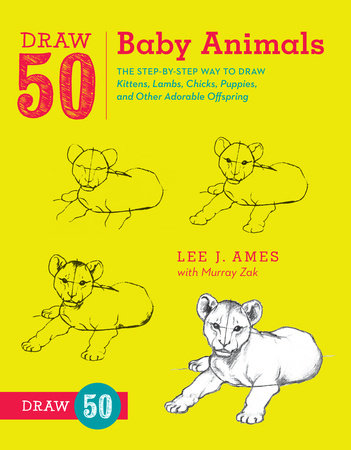 Draw 50 Baby Animals by Lee J. Ames and Murray Zak