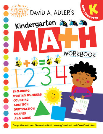 David A. Adler's Kindergarten Math Workbook by by David A. Adler; illustrated by Ed Miller