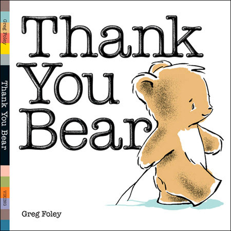 Thank You Bear Board Book by Greg Foley