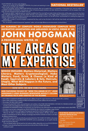 The Areas of My Expertise by John Hodgman