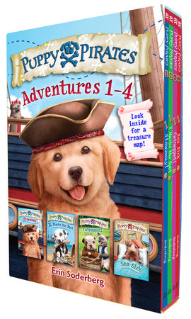 Puppy Pirates Adventures 1-4 Boxed Set by Erin Soderberg