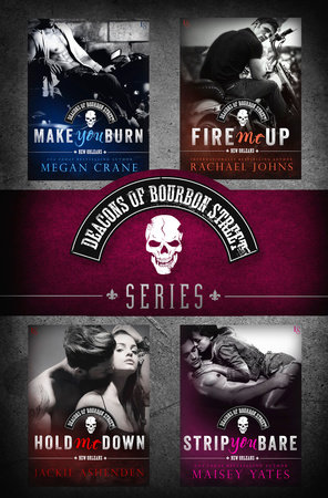 The Deacons of Bourbon Street Series 4-Book Bundle by Megan Crane, Rachael Johns, Jackie Ashenden and Maisey Yates