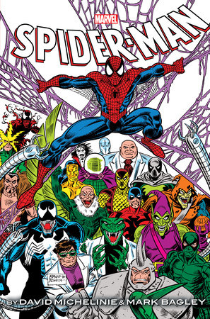 SPIDER-MAN BY MICHELINIE & BAGLEY OMNIBUS VOL. 1 BAGLEY MARVEL AGE COVER by David Michelinie and Marvel Various