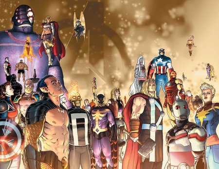 Avengers Forever By Jason Aaron Omnibus Aaron Kuder Cover by Jason Aaron