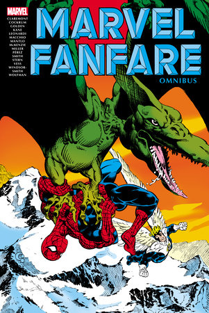 MARVEL FANFARE OMNIBUS VOL. 1 MICHAEL GOLDEN COVER by Chris Claremont