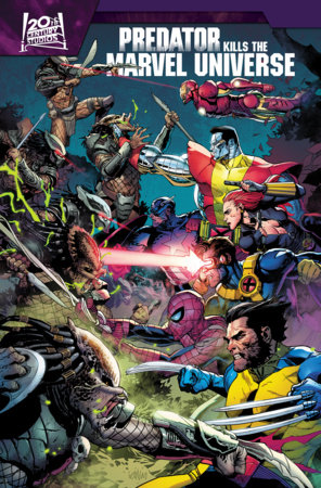 Predator Kills The Marvel Universe Omnibus Leinil Yu Cover by Benjamin Percy