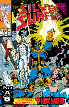 Silver Surfer: The Infinity Gauntlet Omnibus Ron Lim Infinity Gauntlet Cover by Jim Starlin and Ron Marz