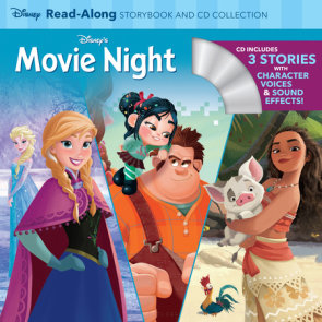 Disney's Movie Night ReadAlong Storybook and CD Collection