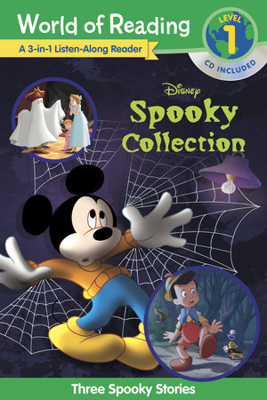 World of Reading: Disney's Spooky Collection 3-in-1 Listen-Along Reader-Level 1 Reader by Disney Books