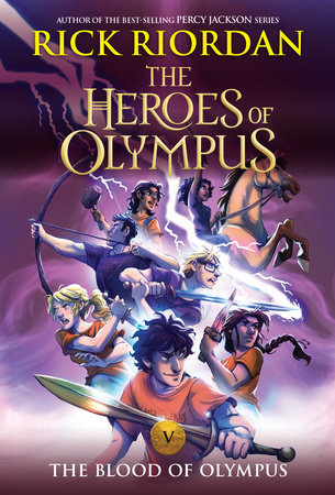 Heroes of Olympus, The, Book Five: Blood of Olympus, The-(new cover) by Rick Riordan