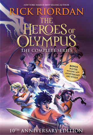 Heroes of Olympus Paperback Boxed Set, The-10th Anniversary Edition by Rick Riordan