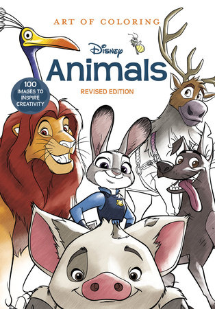 Art of Coloring: Disney Animals by Disney Books