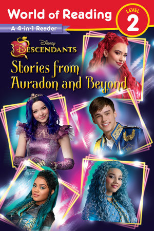 World of Reading: Descendants 4-in-1 Reader: Stories from Auradon and Beyond by Steve Behling