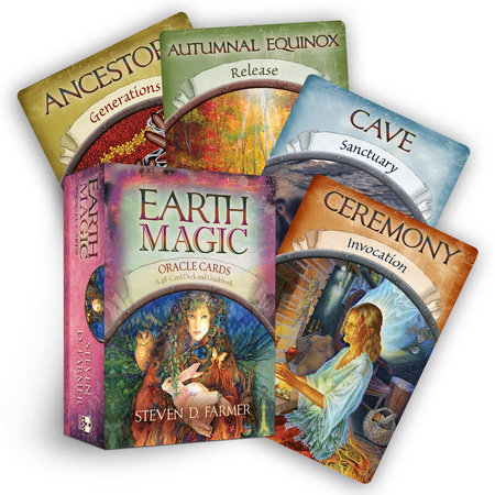 Earth Magic Oracle Cards by Steven D. Farmer, PhD