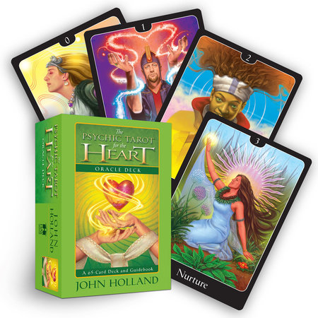 The Psychic Tarot for the Heart Oracle Deck by John Holland