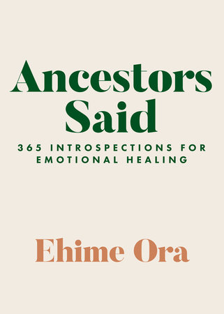 Ancestors Said by Ehime Ora