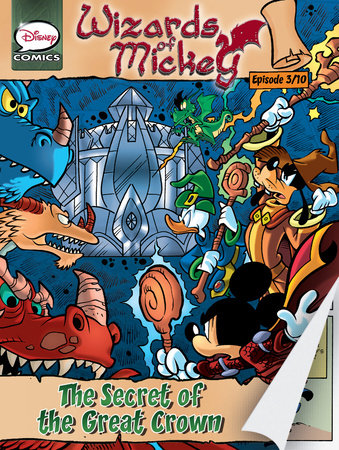 Wizards of Mickey #3: The Secret of the Great Crown by Stefano Ambrosio