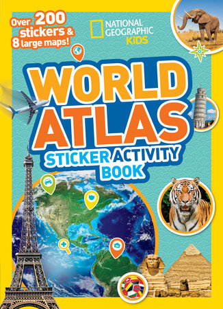 World Atlas Sticker Activity Book by National Geographic Kids