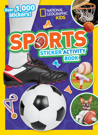 Sports Sticker Activity Book by National Geographic, Kids