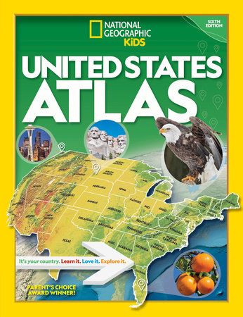 National Geographic Kids U.S. Atlas 2020, 6th Edition by National Geographic, Kids