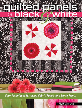 Quilted Panels in Black and White by Kay Capps Cross