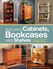Building Cabinets, Bookcases & Shelves
