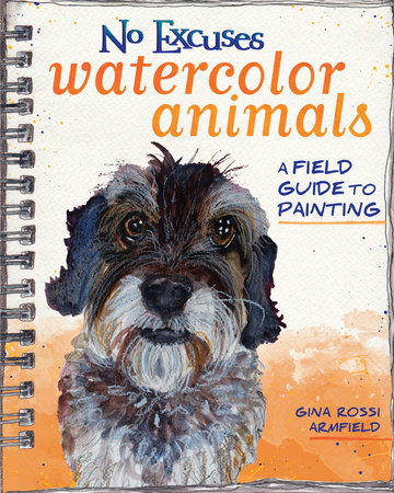 No Excuses Watercolor Animals by Gina Rossi Armfield