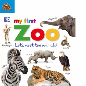 Tabbed Board Books: My First Zoo