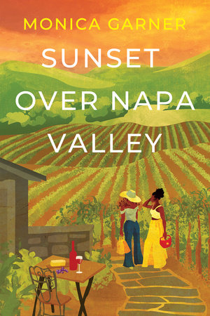 Sunset over Napa Valley by Monica Garner