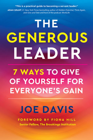 The Generous Leader by Joe Davis