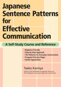 Japanese Sentence Patterns for Effective Communication