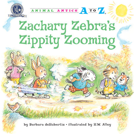 Zachary Zebra's Zippity Zooming by Barbara deRubertis