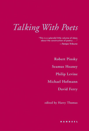 Talking With Poets by Harry Thomas
