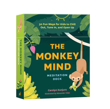 The Monkey Mind Meditation Deck by Carolyn Kanjuro and Alexander Vidal