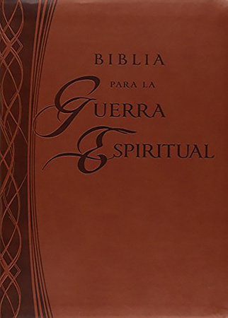 RVR 1960 Biblia para la guerra espiritual - Imitación piel marrón / Spiritual Wa rfare Bible, Browwn Imitation Leather by CASA CREACION