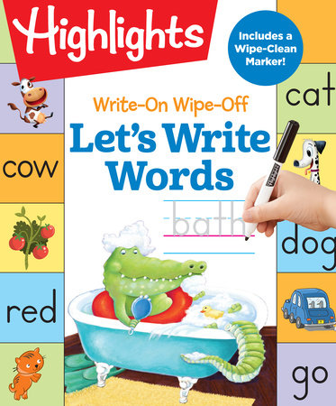 Write-On Wipe-Off Let's Write Words by 