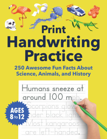Print Handwriting Practice for Kids 8-12 by Spruce Books