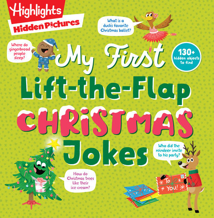 Hidden Pictures My First Lift-the-Flap Christmas Jokes by 