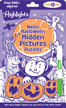 Halloween Neon Hidden Pictures Puzzles by 