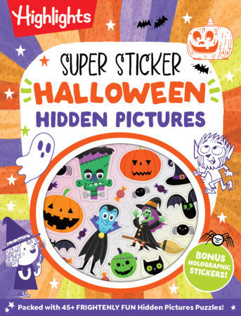 Super Sticker Halloween Hidden Pictures