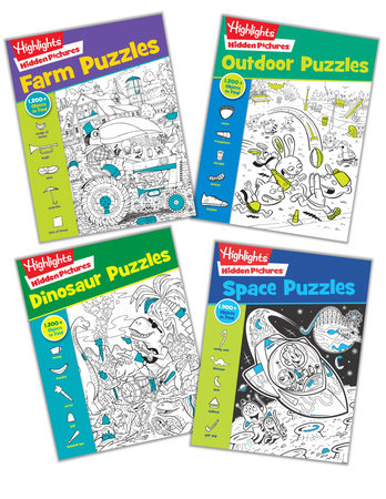 Hidden Pictures Galore (ages 6-up) Bundle by Highlights